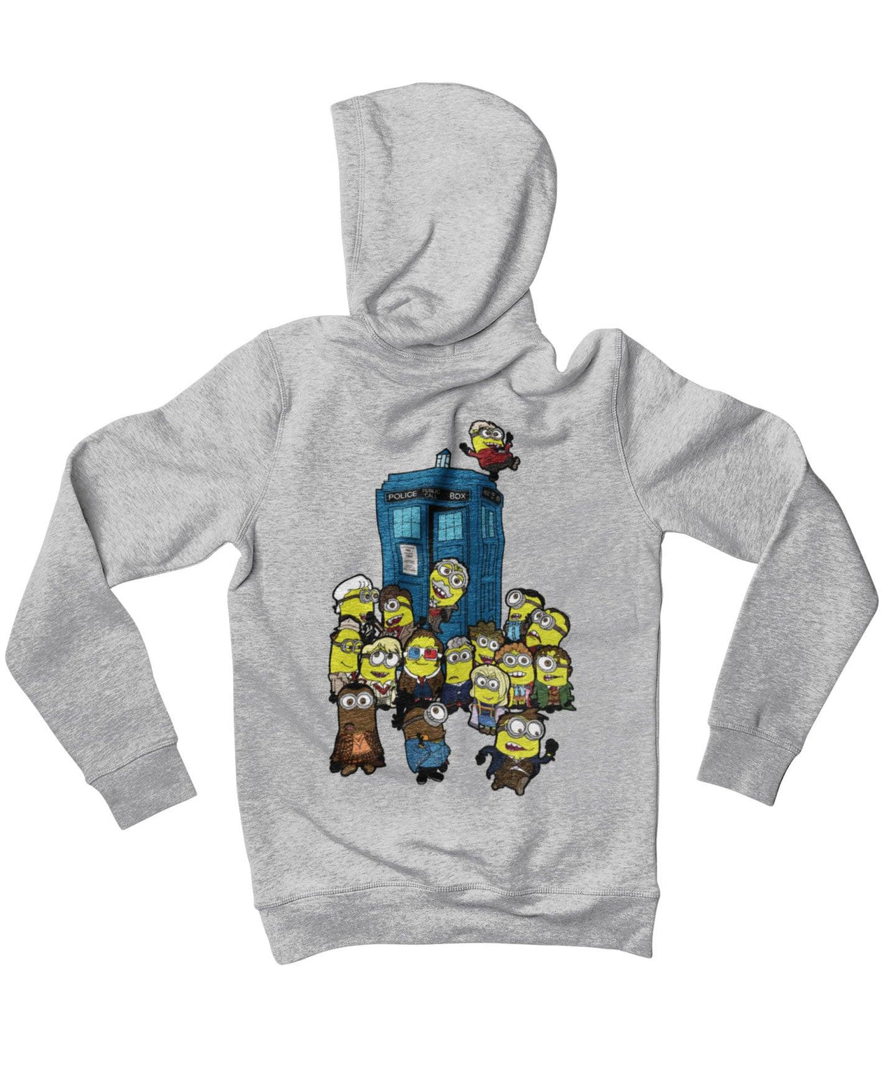 Top Notchy Doctor Minions Back Printed Graphic Hoodie 8Ball