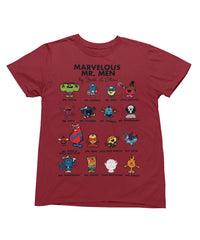 Thumbnail for Top Notchy Marvelous Mr Men Men's/Unisex Graphic T-Shirt For Men 8Ball