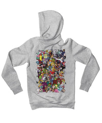 Thumbnail for Top Notchy Saturday Morning Cartoons Back Printed Hoodie For Men and Women 8Ball