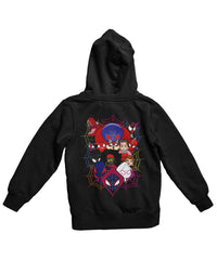 Thumbnail for Top Notchy Spiderverse Explosion Back Printed Unisex Hoodie 8Ball
