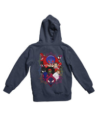 Thumbnail for Top Notchy Spiderverse Explosion Back Printed Unisex Hoodie 8Ball