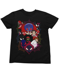 Thumbnail for Top Notchy Spiderverse Explosion Men's/Unisex Mens Graphic T-Shirt 8Ball