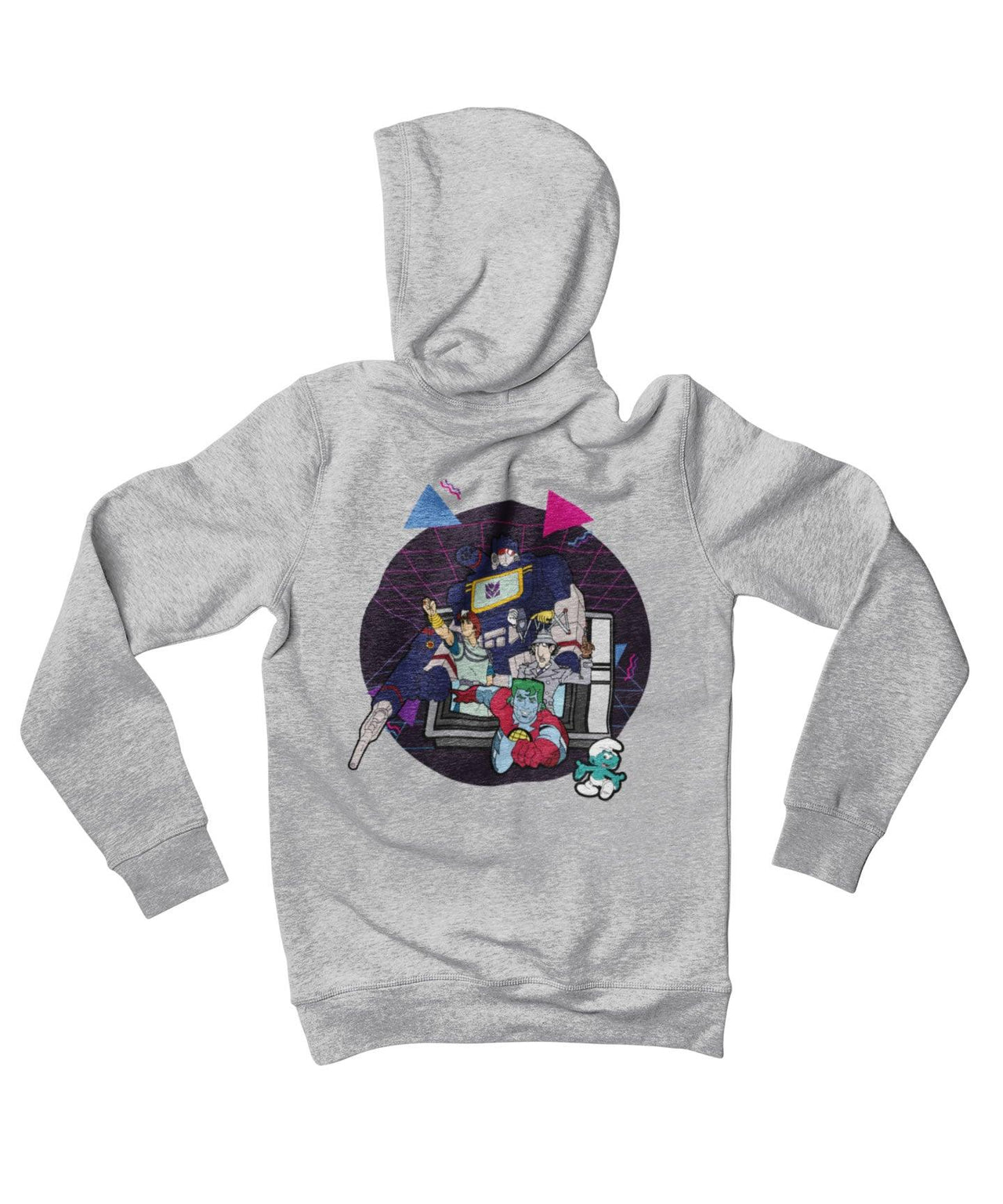 Top Notchy TV Toon Number 1 Back Printed Graphic Hoodie 8Ball