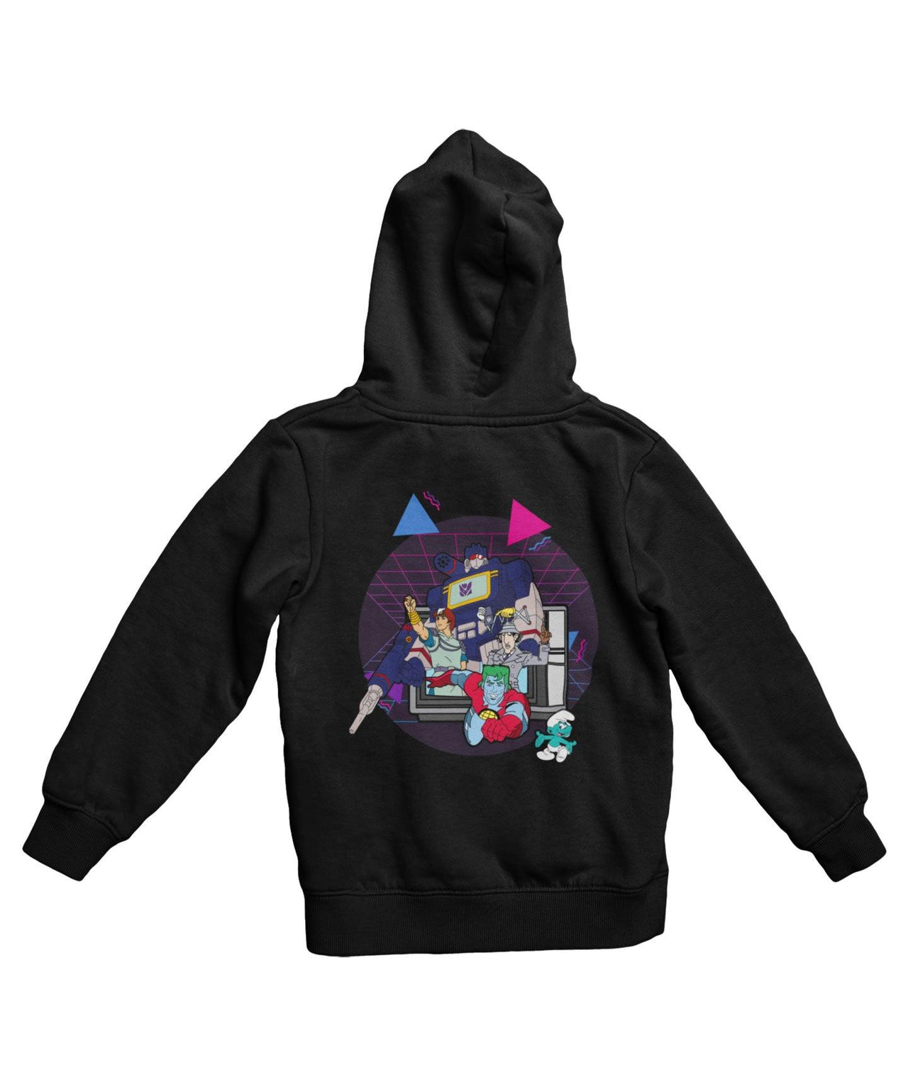 Top Notchy TV Toon Number 1 Back Printed Graphic Hoodie 8Ball