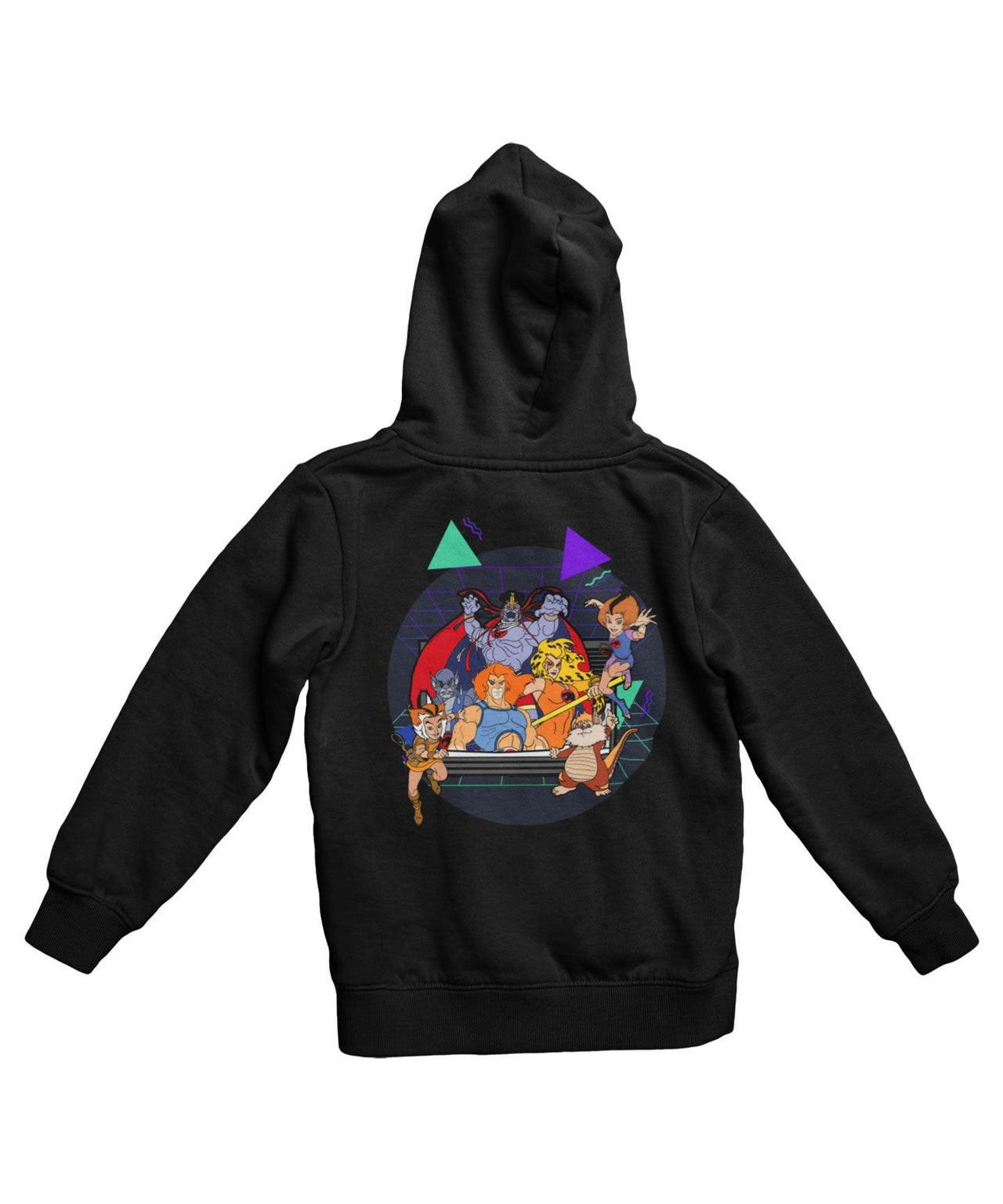 Top Notchy TV Toon Number 4 Back Printed Graphic Hoodie 8Ball