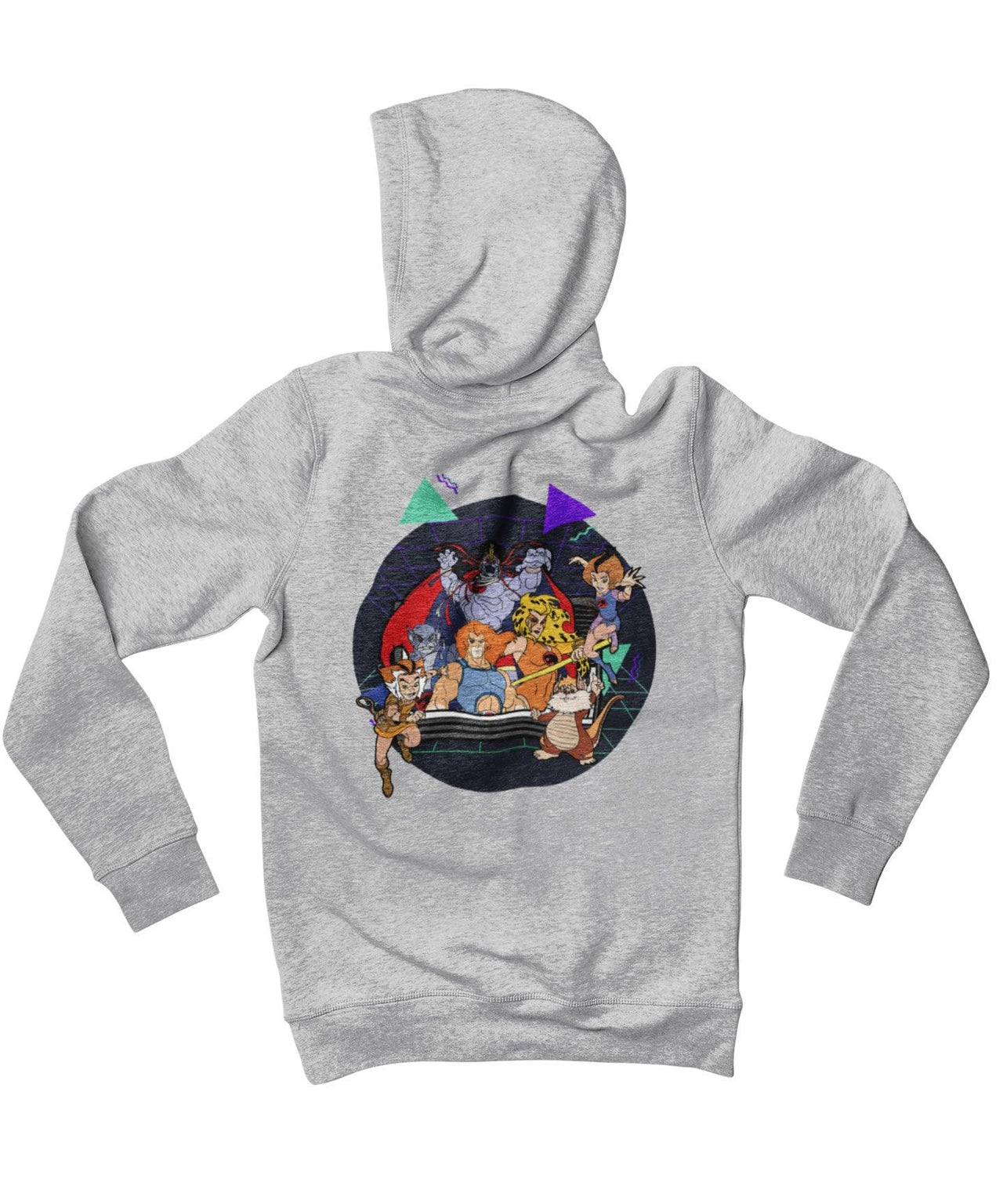 Top Notchy TV Toon Number 4 Back Printed Graphic Hoodie 8Ball
