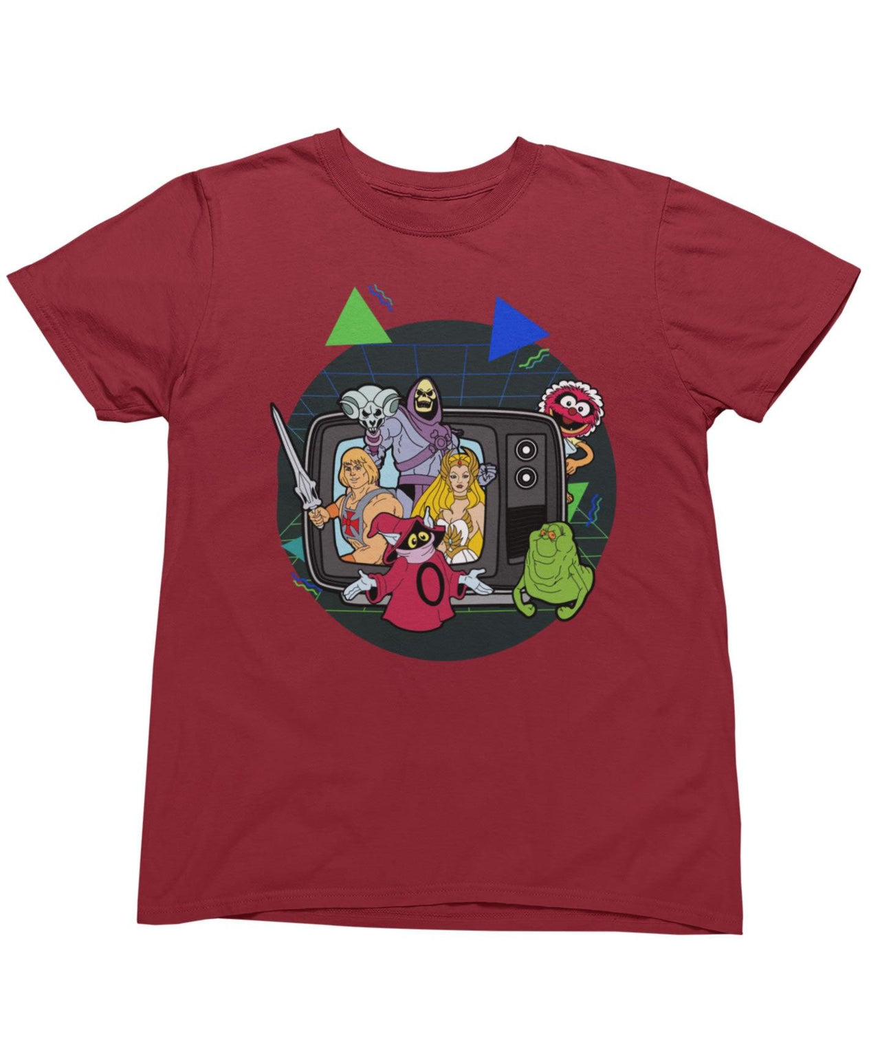 Top Notchy TV Toons Number 3 Men's/Unisex Mens T-Shirt 8Ball