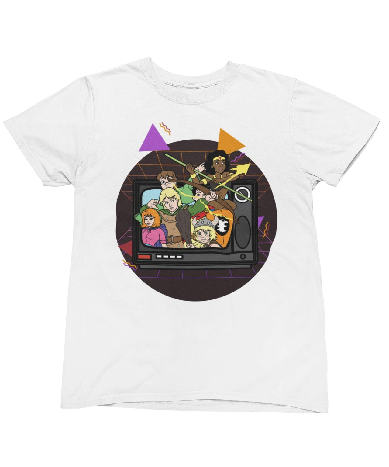 Top Notchy TV Toons Number 6 Men's/Unisex T-Shirt 8Ball