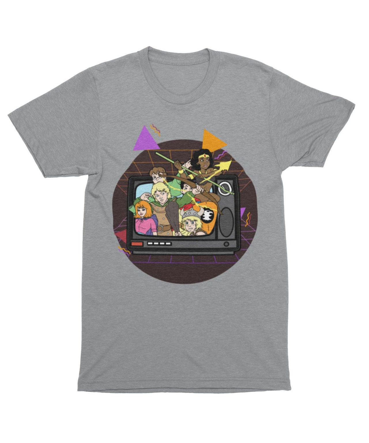 Top Notchy TV Toons Number 6 Men's/Unisex T-Shirt 8Ball