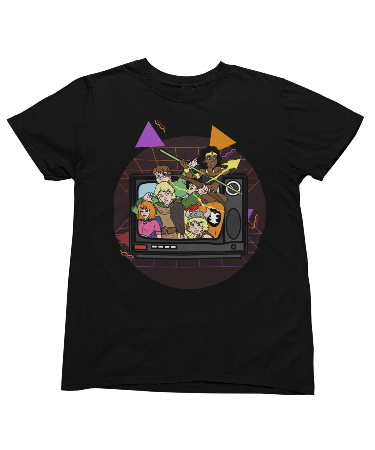 Top Notchy TV Toons Number 6 Men's/Unisex T-Shirt 8Ball