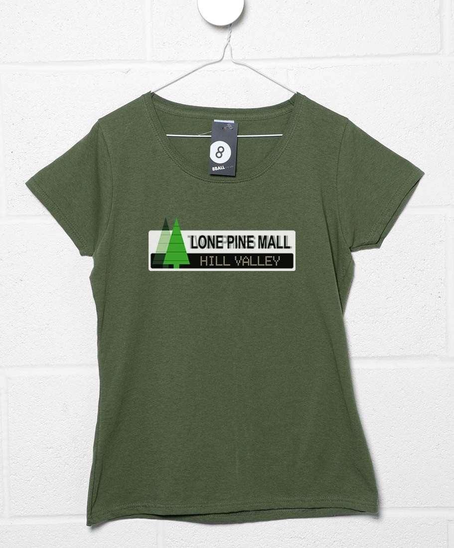Twin Pines to Lone Pine Mall Womens Fitted T-Shirt 8Ball