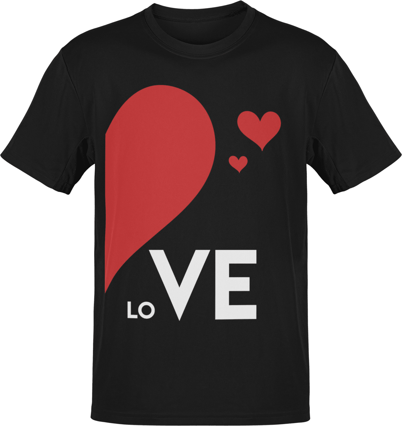 Valentines Love Adult Left Unisex T-Shirt For Men And Women 8Ball