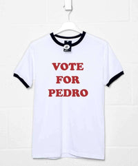 Thumbnail for Vote For Pedro Ringer Mens Graphic T-Shirt 8Ball