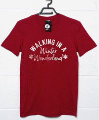 Thumbnail for Walking in a Winter Wonderland Mens T-Shirt 8Ball