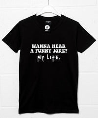 Thumbnail for Wanna Hear a Funny Joke Mens Graphic T-Shirt 8Ball