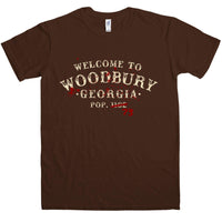 Thumbnail for Welcome To Woodbury Mens Graphic T-Shirt 8Ball