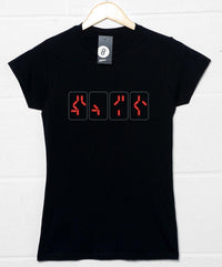 Thumbnail for What the Hell Are You Womens Fitted T-Shirt 8Ball