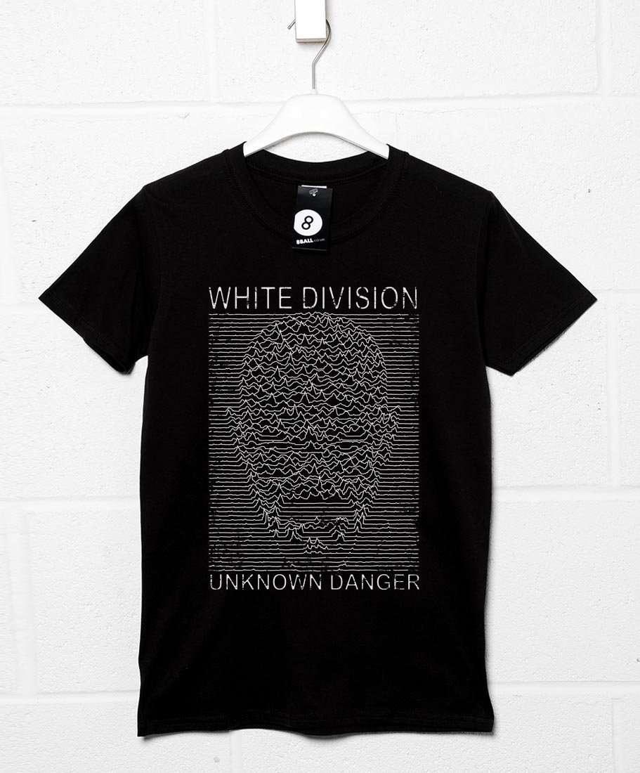White Division Unisex T-Shirt For Men And Women 8Ball