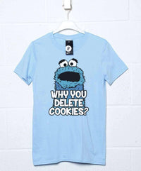 Thumbnail for Why You Delete Cookies Funny Unisex T-Shirt 8Ball