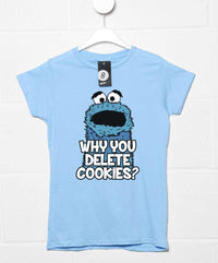 Thumbnail for Why You Delete Cookies T-Shirt for Women 8Ball