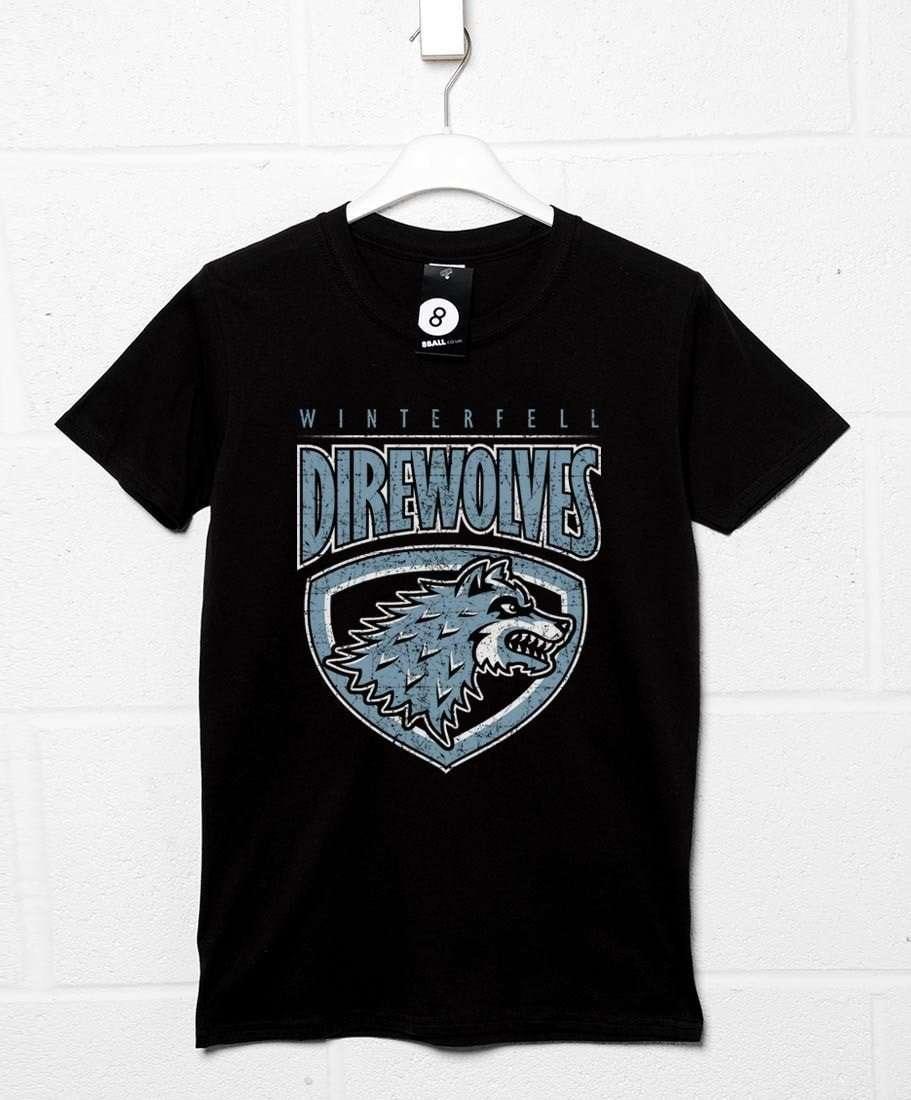 Winterfell Direwolves Graphic T-Shirt For Men 8Ball