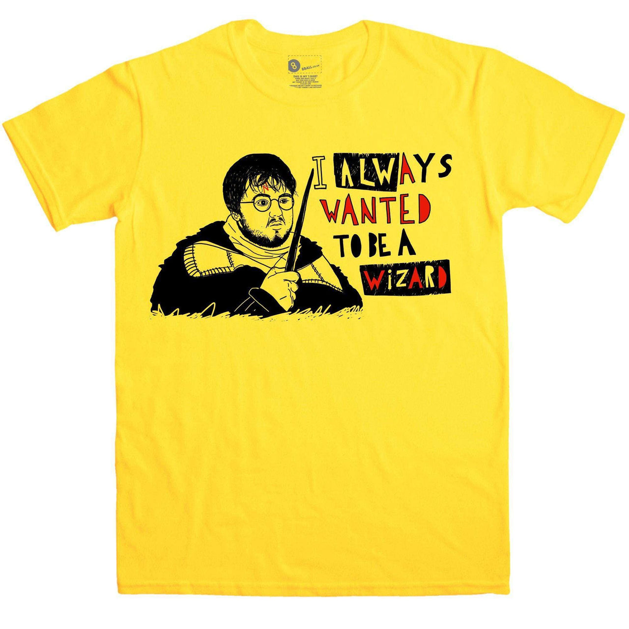 Wizard Sam T-Shirt For Men 8Ball