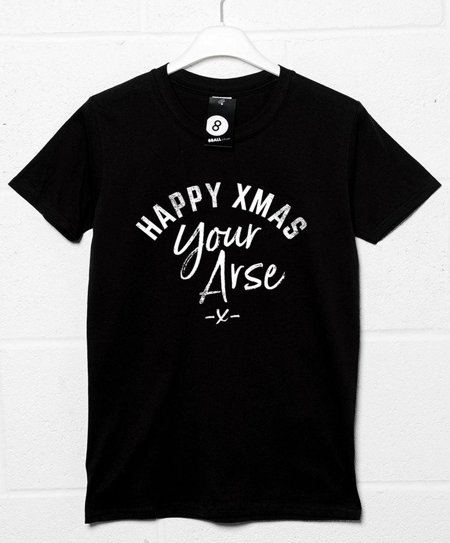 Xmas Your Arse Slogan Unisex T-Shirt For Men And Women 8Ball