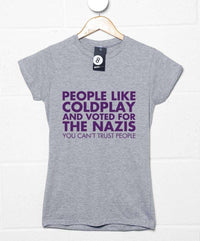 Thumbnail for You Can't Trust People Womens Fitted T-Shirt 8Ball