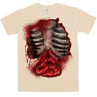 Thumbnail for Zombie Open Chest Unisex T-Shirt 8Ball