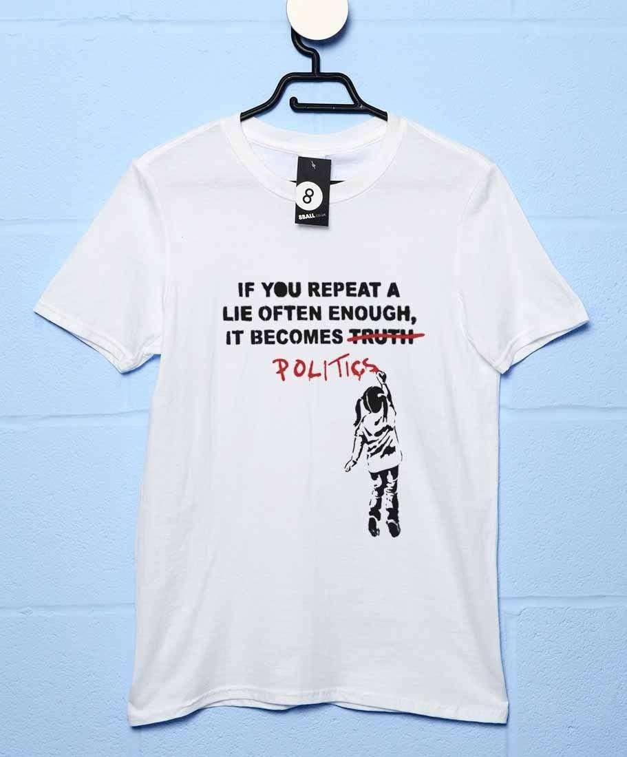 Banksy T-Shirt - Politics - 8Ball T-Shirt