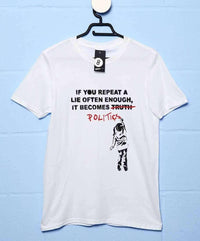 Thumbnail for Banksy T-Shirt - Politics - 8Ball T-Shirt