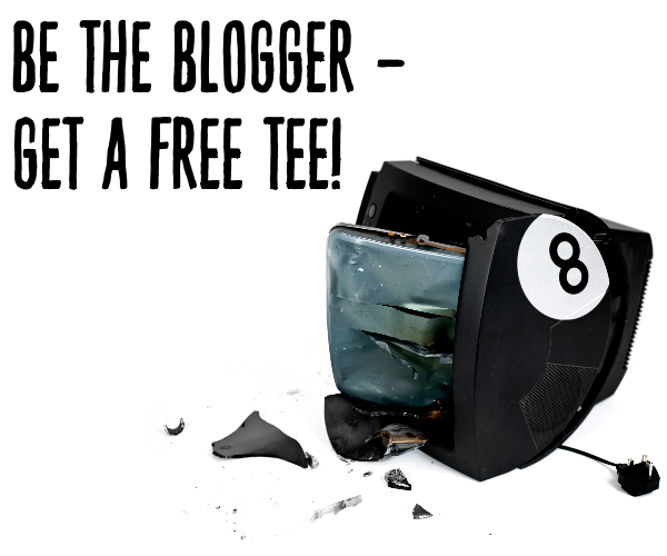 Be The Blogger – Get a Free Tee! 8Ball