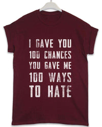 Thumbnail for 100 Ways to Hate Lyric Quote Graphic T-Shirt For Men 8Ball