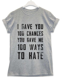 Thumbnail for 100 Ways to Hate Lyric Quote Graphic T-Shirt For Men 8Ball