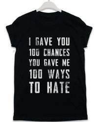 Thumbnail for 100 Ways to Hate Lyric Quote Graphic T-Shirt For Men 8Ball