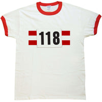 Thumbnail for 118 Fancy Dress Ringer Mens T-Shirt 8Ball