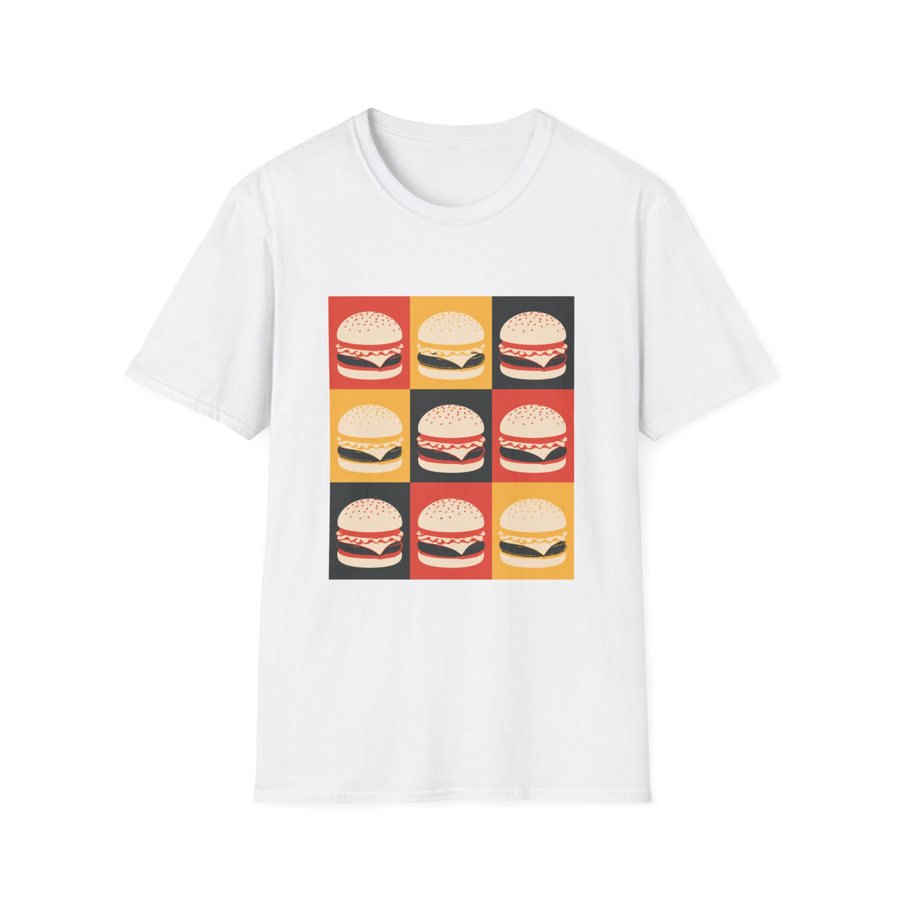 Pop‑Up Burger - A Street Food Remix - T-Shirt