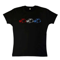 Thumbnail for 3 Minis Womens Fitted T-Shirt 8Ball