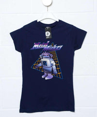 Thumbnail for 80's Style Metal Mickey Womens Fitted T-Shirt 8Ball