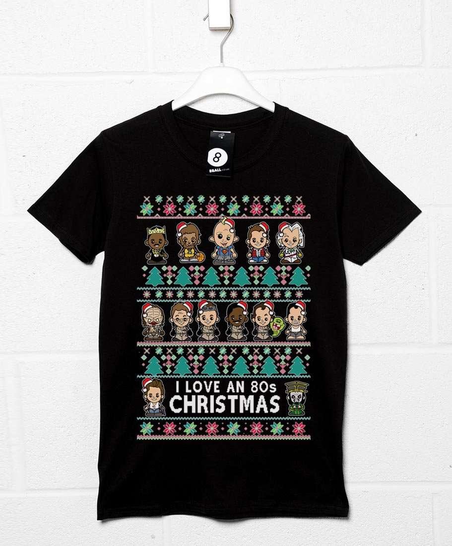 80s Movie Christmas Unisex T-Shirt For Men And Women 8Ball