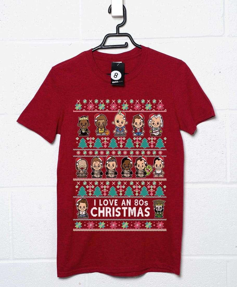 Merry Christmas Movies Shirt For Women - Long Sleeve Baseball Tee With Tree Graphic, Grey, Small