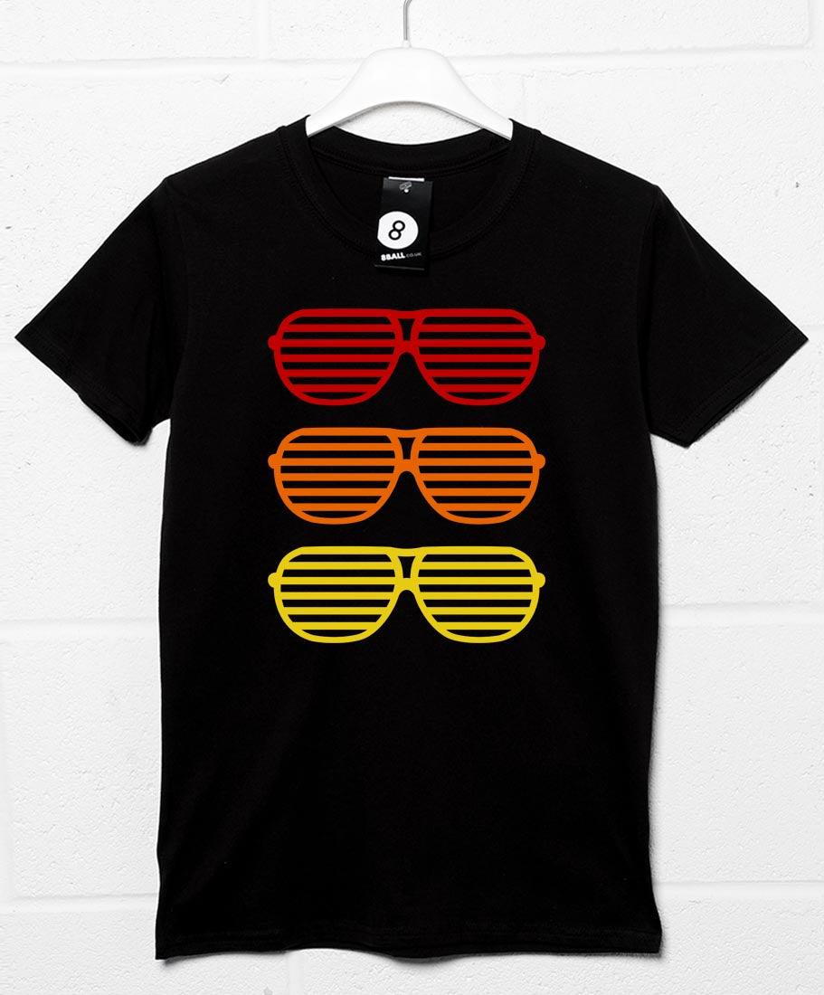 80s Shades Mens Graphic T-Shirt 8Ball