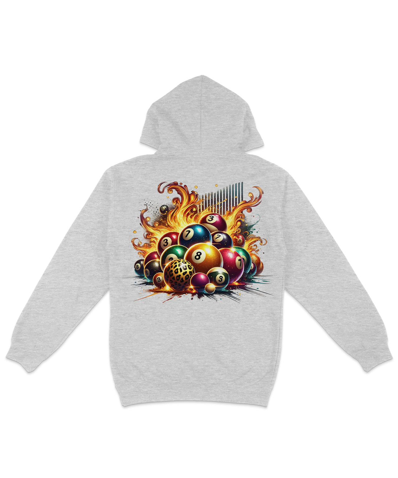 8 Ball Collection Back Printed Hoodie