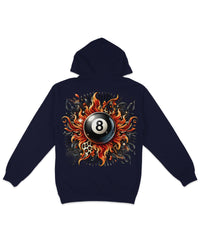 Thumbnail for Shocking 8 Ball Back Printed Hoodie