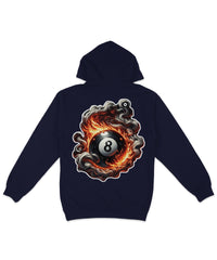 Thumbnail for Smoking 8 Ball Back Printed Hoodie