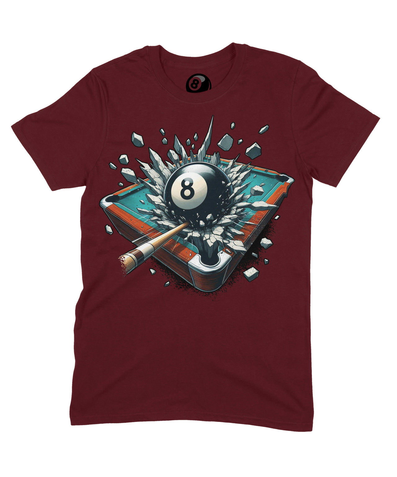 8 Ball Pool Table T-Shirt
