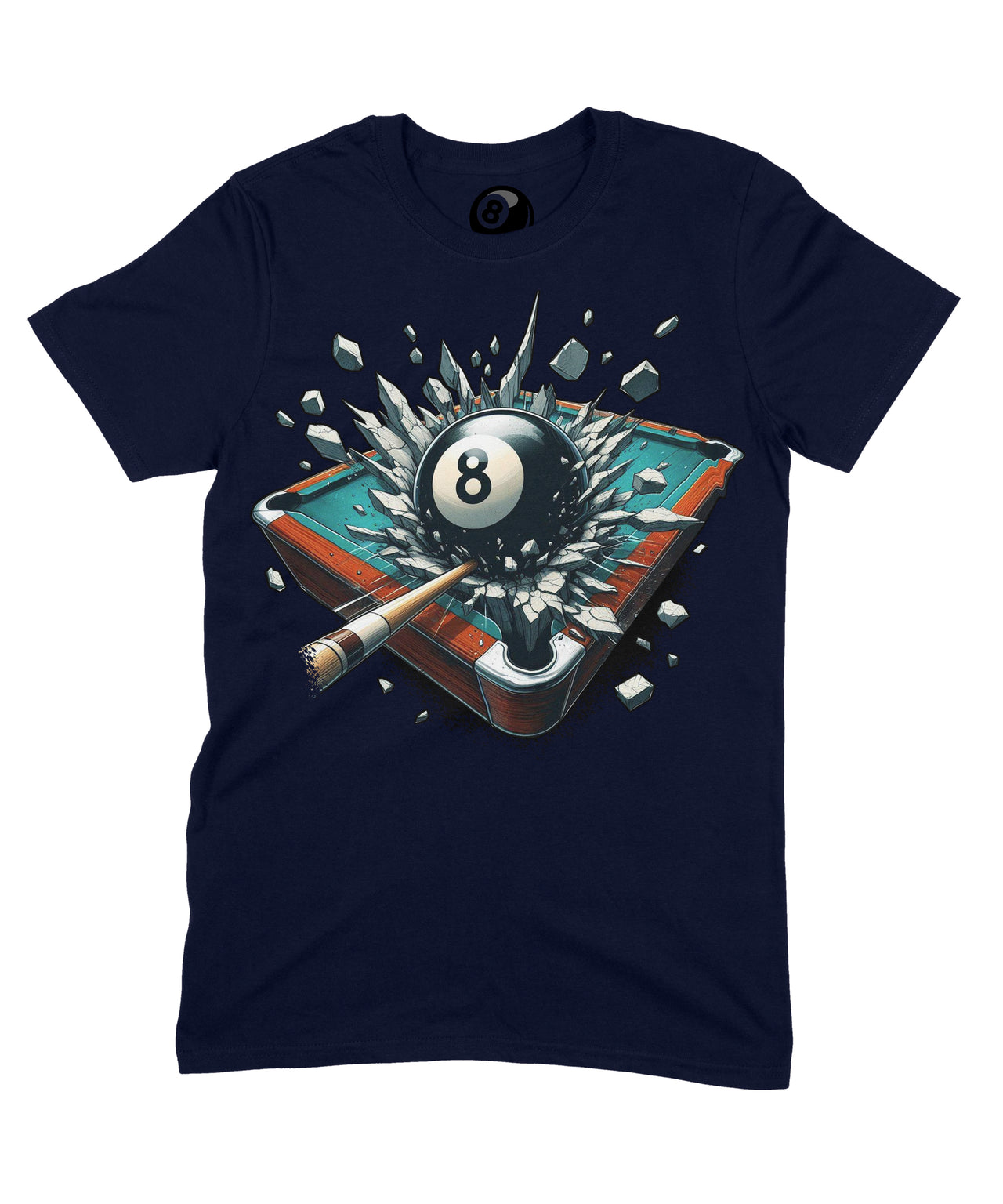 8 Ball Pool Table T-Shirt