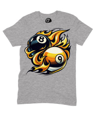 Thumbnail for 8 Ball Versus 9 Ball – Unisex Cotton T-Shirt