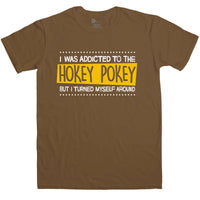 Thumbnail for Addicted To The Hokey Pokey Funny Graphic T-Shirt For Men 8Ball