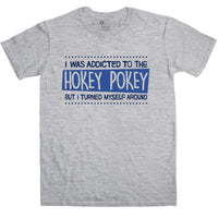 Thumbnail for Addicted To The Hokey Pokey Funny Graphic T-Shirt For Men 8Ball